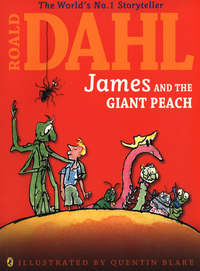 Book Cover for James and the Giant Peach by Roald Dahl