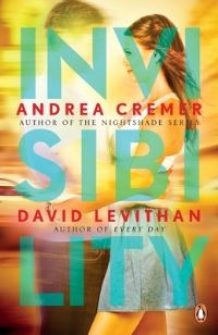 Book Cover for Invisibility by Andrea R Cremer, David Levithan