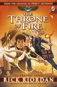 Book Cover for The Throne of Fire by Orpheus Collar, Rick Riordan