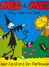 Book Cover for Meg & Mog Play Hide and Seek by Helen Nicoll, Jan PieÔnkowski