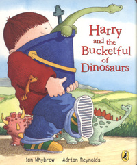 Book Cover for Harry and the Bucketful of Dinosaurs by Ian Whybrow, Adrian Reynolds