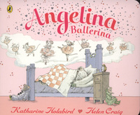 Book Cover for Angelina Ballerina by Katharine Holabird, Helen Craig