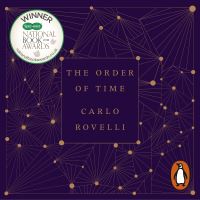 Book Cover for The Order of Time by Carlo Rovelli