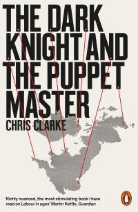 Book Cover for The Dark Knight and the Puppet Master by Chris Clarke