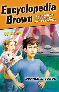 Book Cover for Encyclopedia Brown Gets His Man by Donald J Sobol