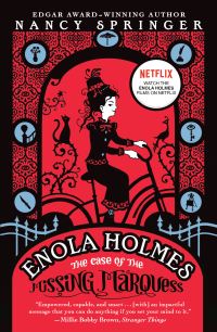 Book Cover for Enola Holmes by Nancy Springer