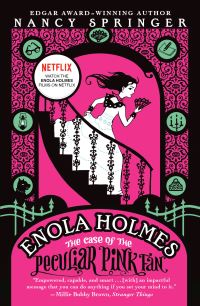 Book Cover for Enola Holmes by Nancy Springer