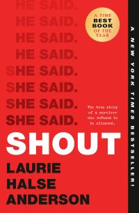 Book Cover for SHOUT by Laurie Halse Anderson