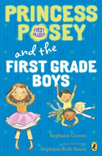 Book Cover for Princess Posey and the First-Grade Boys by Stephanie Greene