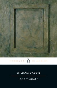 Book Cover for Agape Agape by William Gaddis