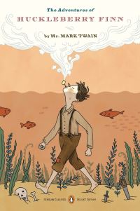 Book Cover for The Adventures of Huckleberry Finn by Mark Twain, John Seelye, Guy Cardwell