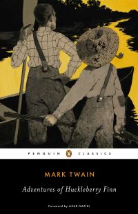 Book Cover for Adventures of Huckleberry Finn by Mark Twain