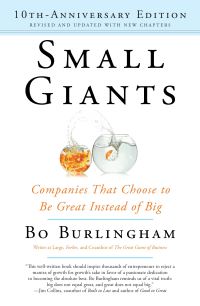 Book Cover for Small Giants by Bo Burlingham