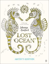 Book Cover for Lost Ocean Artist's Edition by Johanna Basford