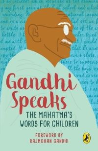 Book Cover for Gandhi Speaks To Children by Bhat Meena
