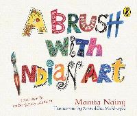 Book Cover for A Brush With Indian Art by Mamta Nainy