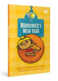 Book Cover for Manvinder's Medu Vada by Riddhi Maniar