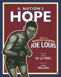 Book Cover for A Nation's Hope: by Matt de la Peña