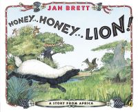 Book Cover for Honey... Honey... Lion! by Jan Brett