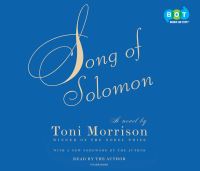 Book Cover for Song of Solomon by Toni Morrison