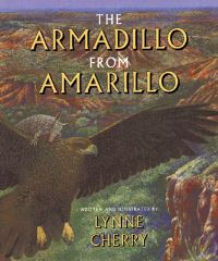 Book Cover for The Armadillo from Amarillo by Lynne Cherry