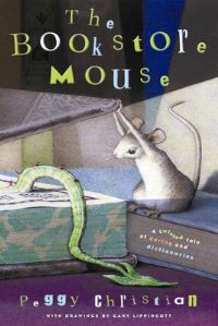 Book Cover for The Bookstore Mouse by Peggy Christian
