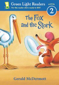 Book Cover for The Fox and the Stork by Gerald McDermott
