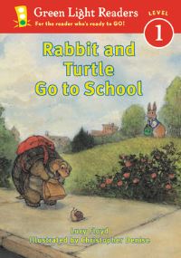 Book Cover for Rabbit and Turtle Go to School by Lucy Floyd