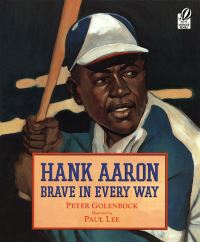 Book Cover for Hank Aaron by Peter Golenbock