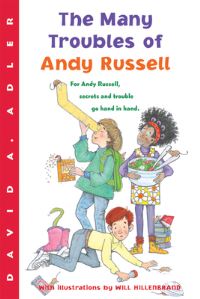 Book Cover for The Many Troubles of Andy Russell by David A Adler