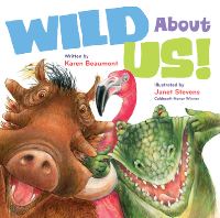 Book Cover for Wild About Us! by Karen Beaumont