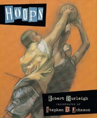 Book Cover for Hoops by Robert Burleigh