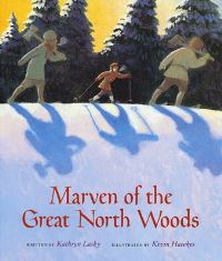Book Cover for Marven of the Great North Woods by Kathryn Lasky