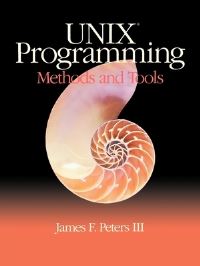 Book Cover for UNIX Programming by James F Peters