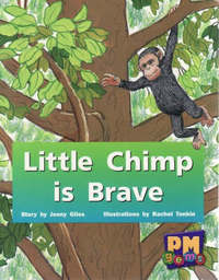 Book Cover for Little Chimp Is Brave by 