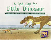 Book Cover for A Bad Day for Little DinoSAur by 