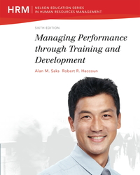 Book Cover for Managing Performance Through Training and Development by Alan M Saks, Robert R Haccoun