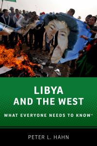 Book Cover for Libya and the West by Peter L Hahn