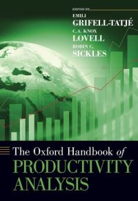 Book Cover for The Oxford Handbook of Productivity Analysis by Emili Professor of Economics, Professor of Economics, Autonomous University of Barcelona GrifellTatjé