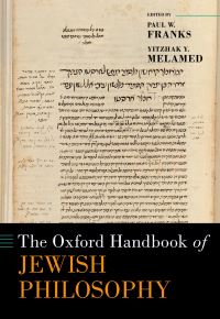 Book Cover for The Oxford Handbook of Jewish Philosophy by Paul W Franks, Yitzhak Y Melamed