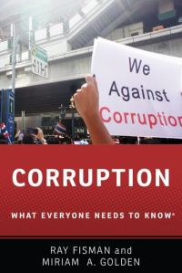 Book Cover for Corruption by Raymond Fisman, Miriam A. Golden