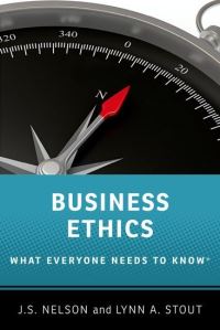 Book Cover for Business Ethics by J S Nelson, Lynn A Stout