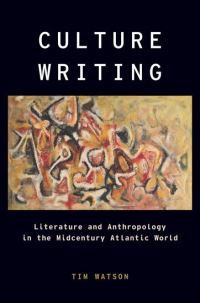 Book Cover for Culture Writing by Tim Watson