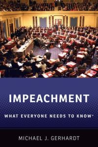 Book Cover for Impeachment by Michael J. Gerhardt