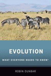 Book Cover for Evolution by R I M Dunbar