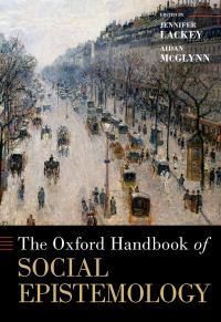 Book Cover for The Oxford Handbook of Social Epistemology by Jennifer Lackey, Aidan McGlynn