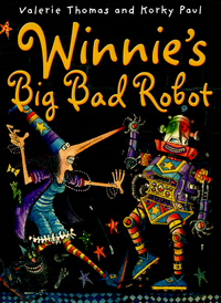 Book Cover for Winnie's Big Bad Robot by Valérie Thomas