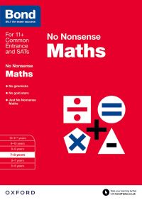 Book Cover for No Nonsense Maths. 7-8 Years by Sarah Lindsay