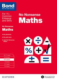 Book Cover for No Nonsense Maths. 8-9 Years by Sarah Lindsay