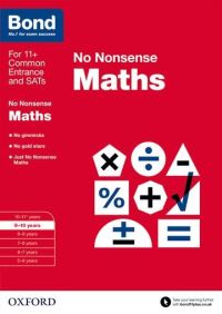 Book Cover for No Nonsense Maths. 9-10 Years by Sarah Lindsay